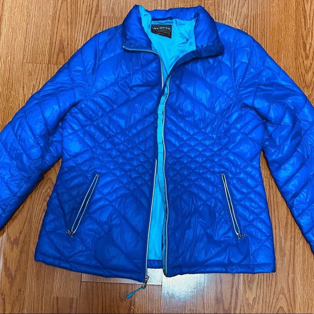 Blue Puffer Jacket